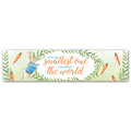 Peter Rabbit Banner Decoration - 1.2m