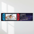 Gamer Banner on Wall