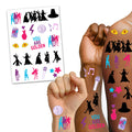 Pop Hunters Icons Tattoos - Sheet of 21 Designs - A5 Sheet