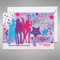 Pop Hunters Personalised Party Invitation - Pack Of 16