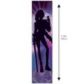 Pop Hunters Silhouette Portrait Purple Banner - 30cm x 120cm