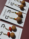 Quondong + Koori beadsEarrings