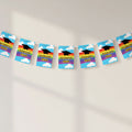 Rainbow Pre-School Congrats Grad Paper Bunting - 2.4m