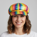 Rainbow Sequin Cap Lifestyle