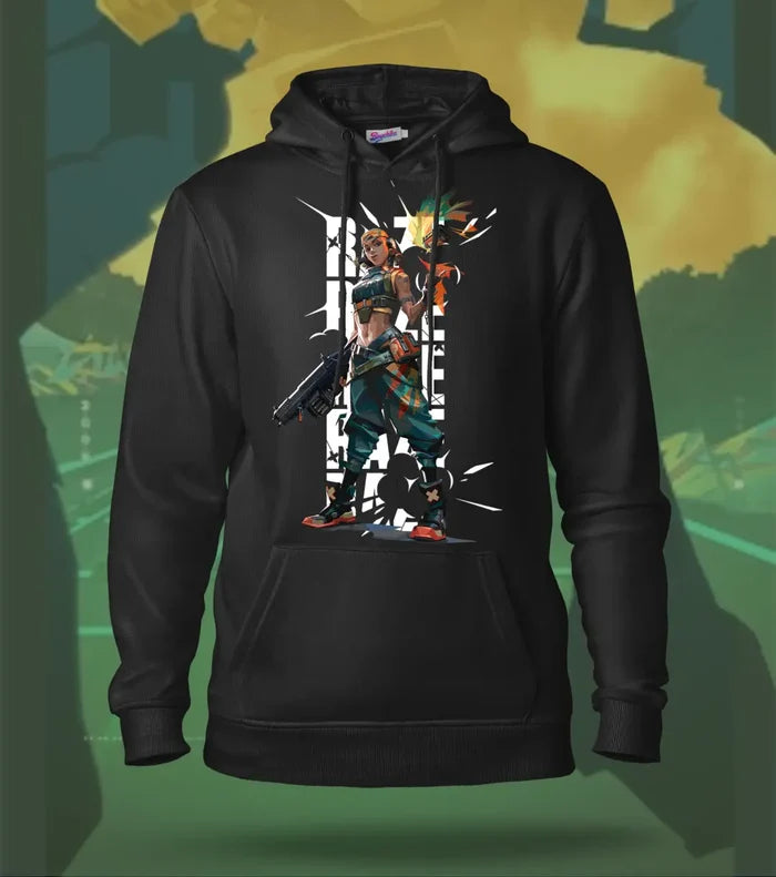 Raze | Valorant – Blast Artist Regular Hoodie - Black / XS - Valorant