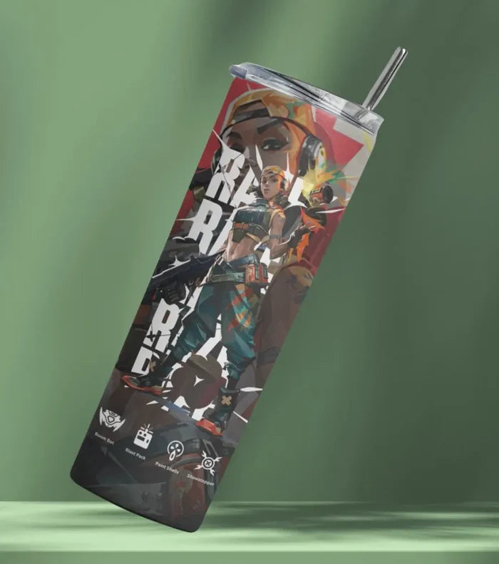 Raze Valorant Tumbler – Blast Artist | Desk-to-Ranked Essential - Valorant