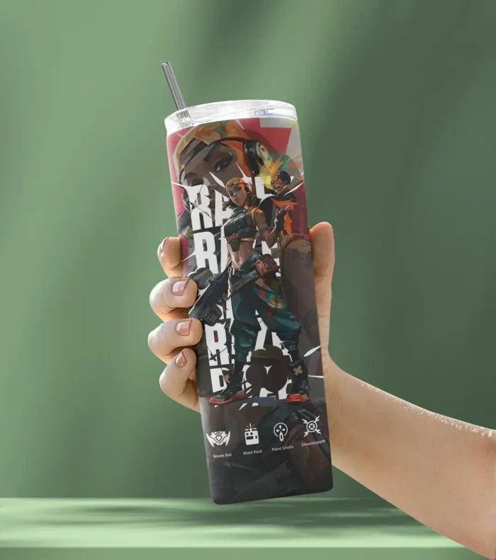 Raze Valorant Tumbler – Blast Artist | Desk-to-Ranked Essential - Valorant