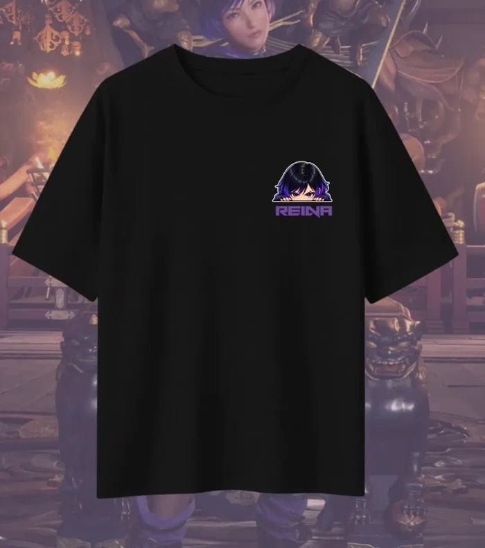 Reina Lightning Heir Tekken 8 T-Shirt | Premium Gaming Tee | Oversized Fit - Tekken