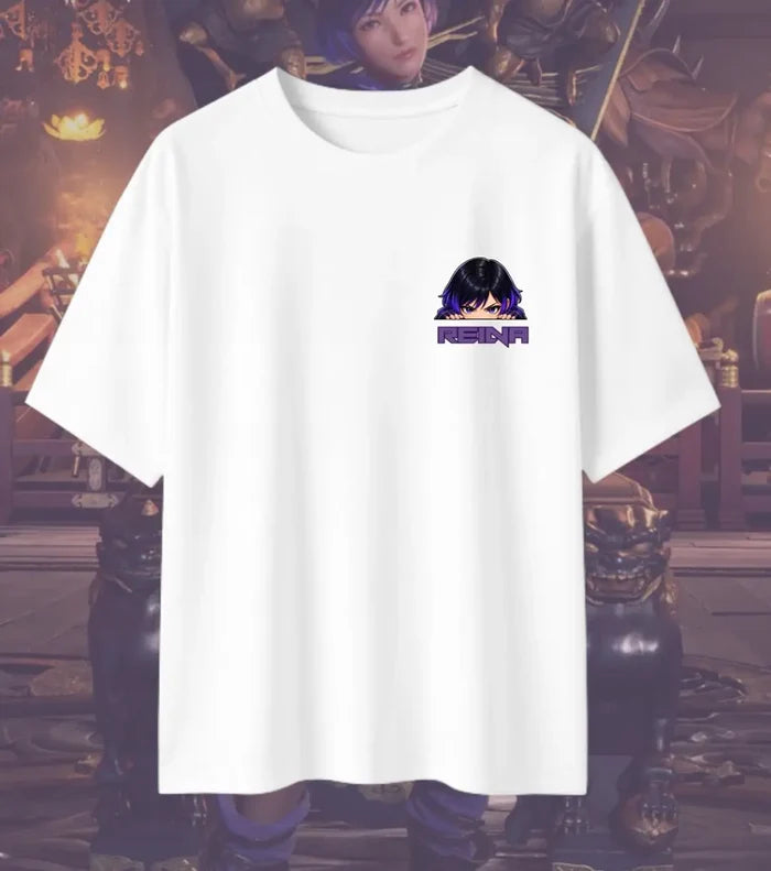 Reina Lightning Heir Tekken 8 T-Shirt | Premium Gaming Tee | Oversized Fit - Tekken