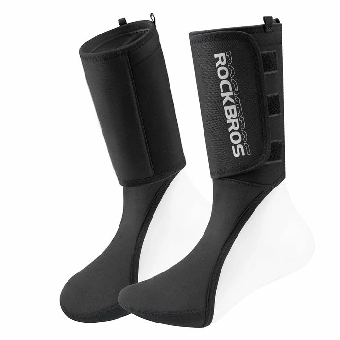 ROCKBROS reusable ankle warmers windproof winter