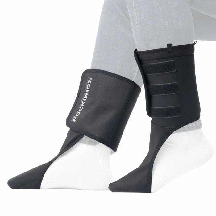 ROCKBROS reusable ankle warmers windproof winter