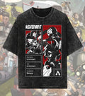 Revenant Shadow Protocol Oversized Acid-Wash T-Shirt – Apex Legends Inspired Streetwear - Black / S - Apex legends