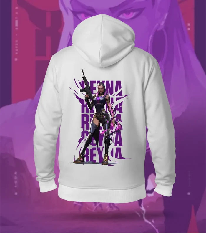 Back (Duel Print) / White / XS