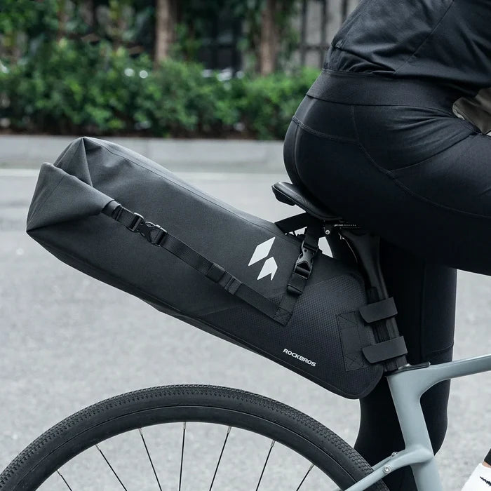 RideMate 100% 13L Waterproof Bike Saddle Bag
