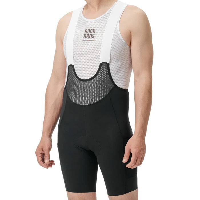 ROCKBROS road to sky mens cycling bib shorts padded breathable