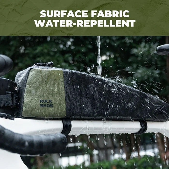 rockbros extended 0.9 l top-tube frame bag