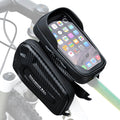 ​ROCKBROS Bike Frame Bag – Phone Storage with Touch Screen Access (Water-Resistant)