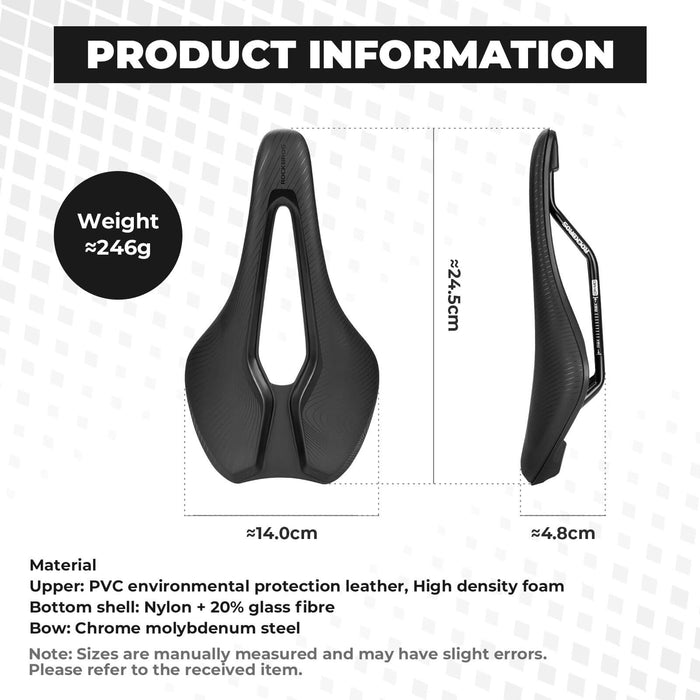 ROCKBROS Bike Saddle Comfortable - ROCKBROS-UK