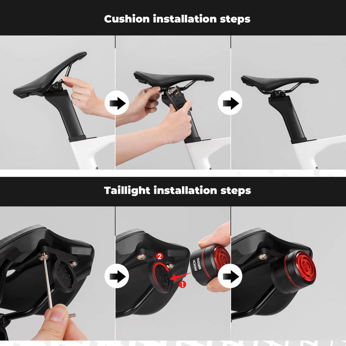 ROCKBROS Bike Saddle Comfortable - ROCKBROS-UK