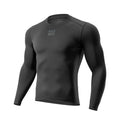 rockbros men’s long-sleeve cycling base layer in black