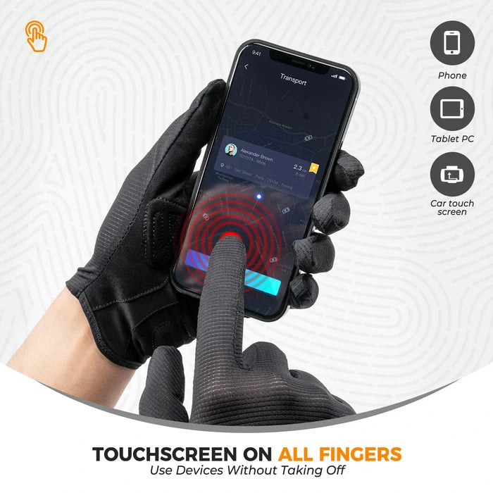 ROCKBROS Plain Full-Finger Cycling Gloves