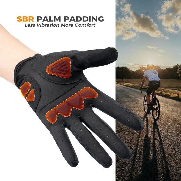 ROCKBROS Plain Full-Finger Cycling Gloves
