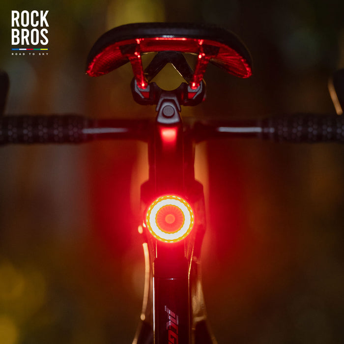 ROCKBROS Road-to-Sky Bike Rear Light - SUPER6 - ROCKBROS-UK