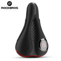 ​ROCKBROS Soft Bike Saddle Cover with LED Rear Light – Comfort & Safety Combo #Style_With Light