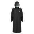 rockbros hooded long rain poncho #Color_Black