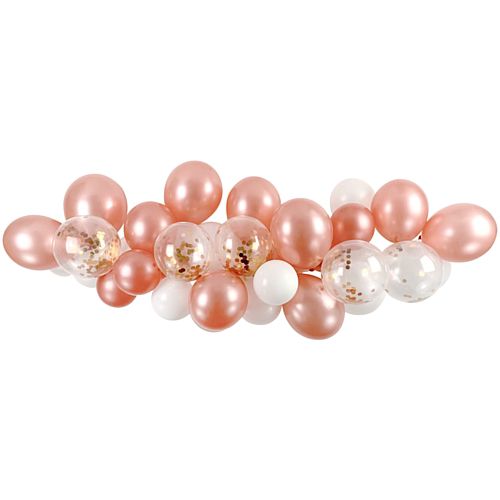 Rose Gold Balloon Arch DIY Kit - 2.5m
