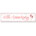 Ruby 40th Anniversary Banner - 1.2m