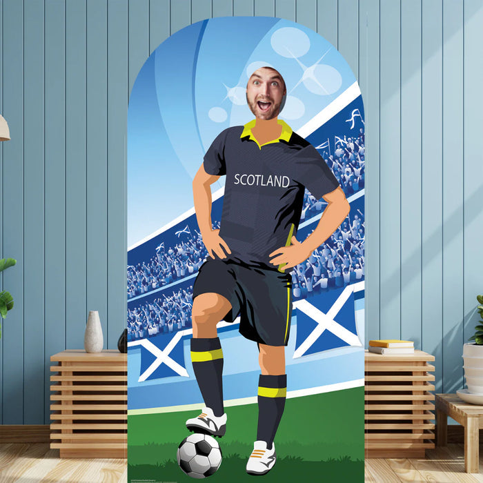 Scotland Football Player Cardboard Photo Stand-In - 190cm