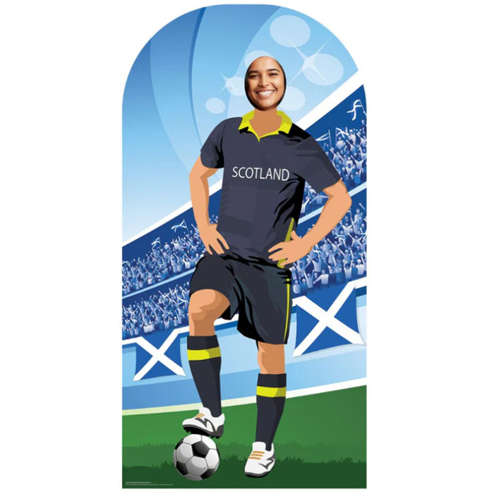 Scotland Football Player Cardboard Photo Stand-In - 190cm