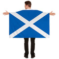 Scotland St Andrew's Cross Flag Body Cape (5ft X 3ft)
