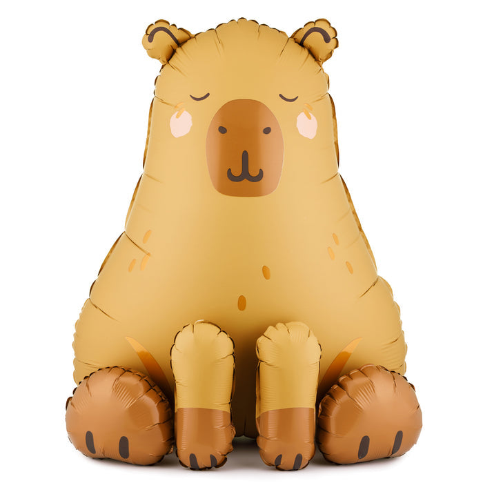 Sitting Capbara Air Fill Foil Balloon - 31"