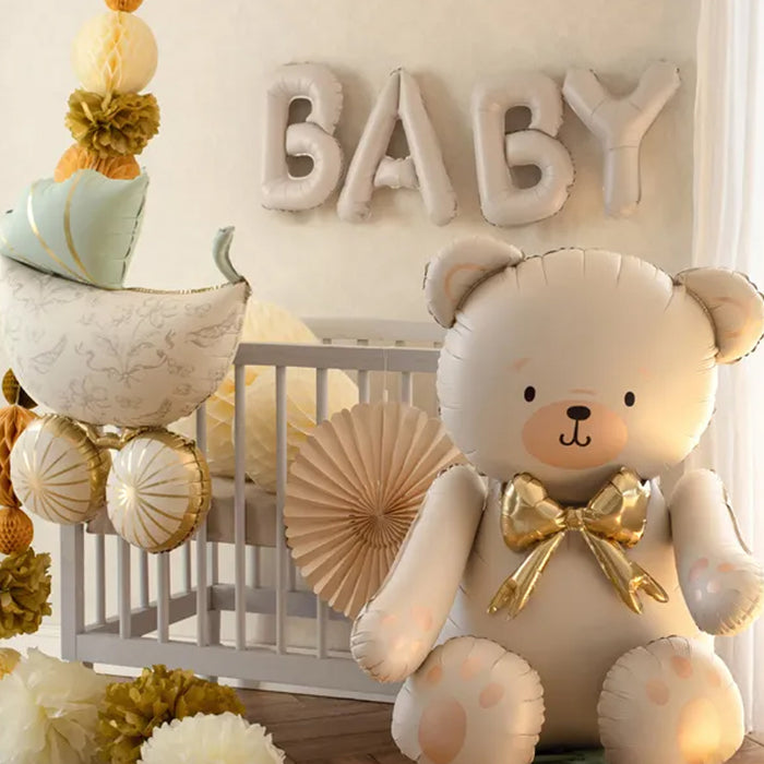 Sitting Teddy Bear Foil Balloon - 33"