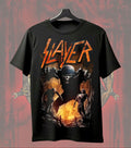 Slayer Puppetmaster T-Shirt | Heavy Metal Music Graphic Tee | Front & Dual Print