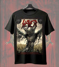 Slayer Skull Demon Graphic Tee | Heavy Metal Music Regular T-Shirt | Front & Dual Print