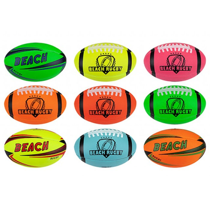 Soft Touch Rugby Ball - Size 5 - 9 Assorted Colours - Each