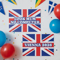 Song Contest Union Jack Poster Pack - Pack of 2 - A3