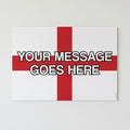 St. George's Cross Personalised Poster - A3