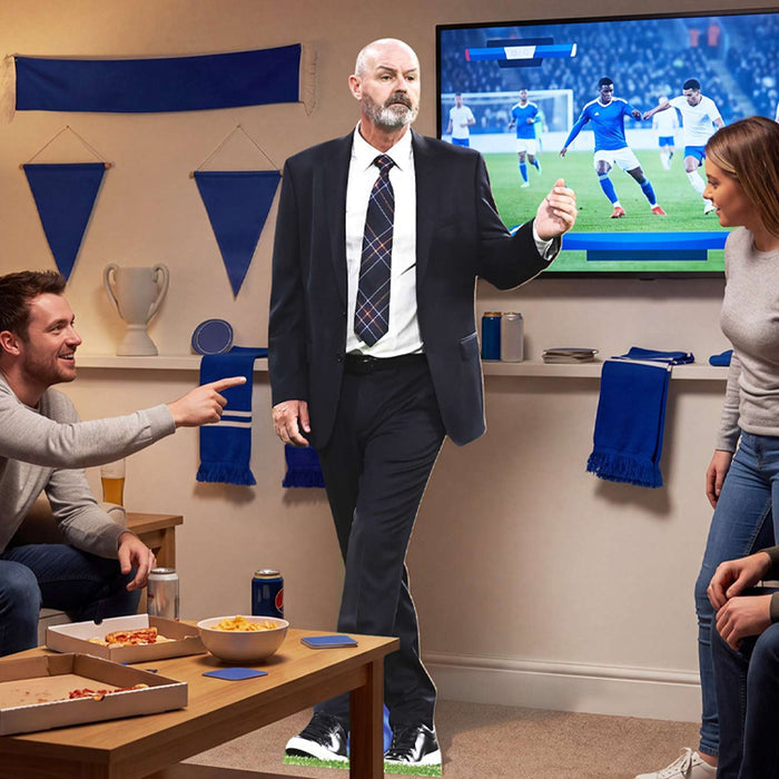 Steve Clarke Lifesize Cardboard Cutout - 1.79m