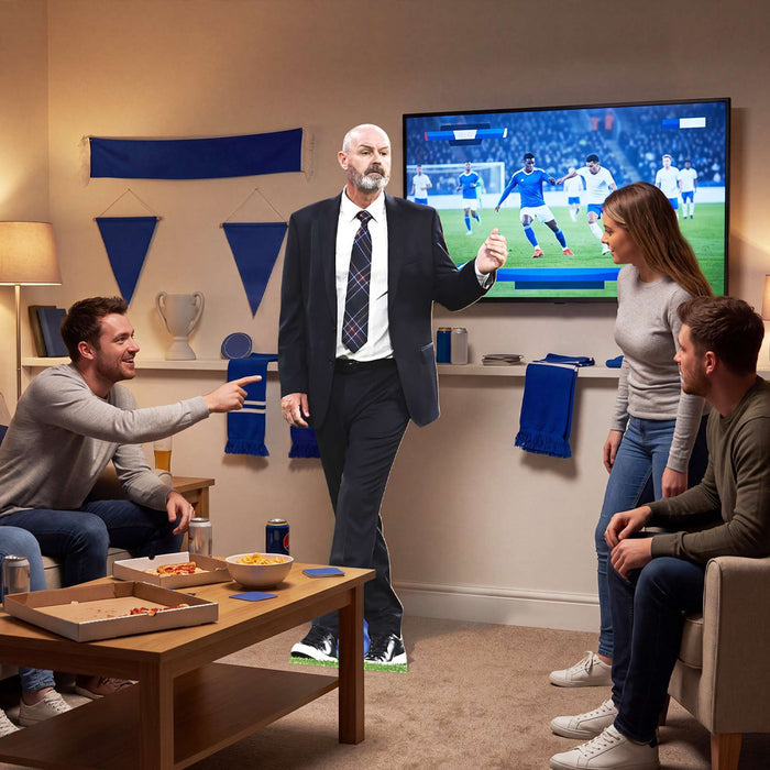 Steve Clarke Lifesize Cardboard Cutout - 1.79m