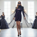 Stylish Black Gothic Cape