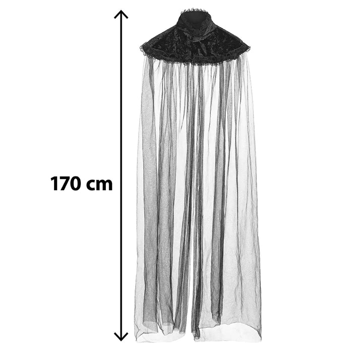 Stylish Black Gothic Cape