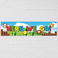 Super Plumber Bros Banner - 1.2m