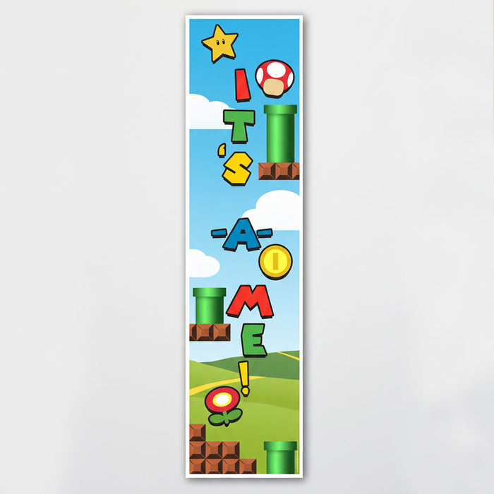 Super Plumber Bros Portrait Banner - 1.2m