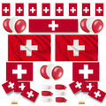 Switzerland Flag Decoration Pack