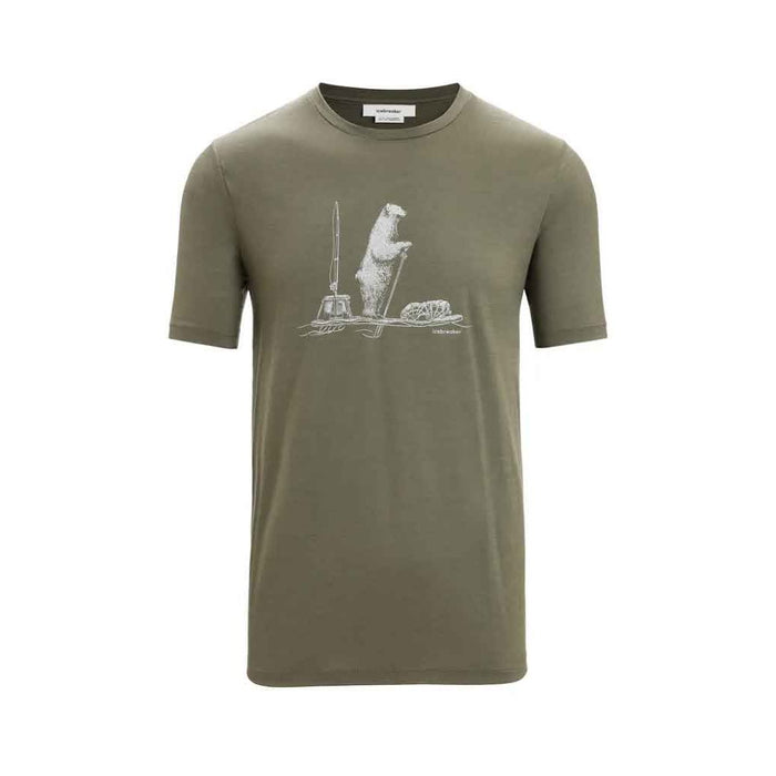 Tech Lite II Mens SS Tee Polar Paddle