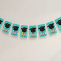 The Adventure Begins Graduation Celebration Paper Bunting Decoration - 2.4m